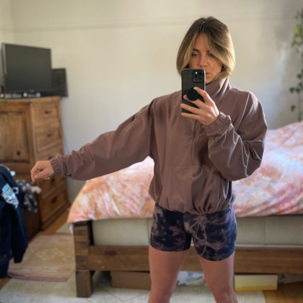 Abercrombie 3/4” Zip Pullover